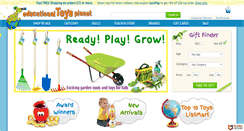 Desktop Screenshot of educationaltoysplanet.com